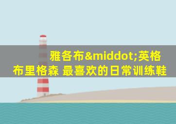 雅各布·英格布里格森 最喜欢的日常训练鞋